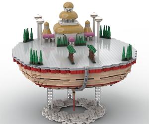 LEGO Dragon Ball: Zestaw punktu obserwacyjnego Świątynia Boga