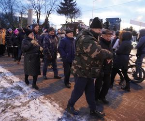 Protest kielczan przeciw budowie S74