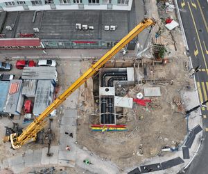 Budowa tramwaju do Dworca Zachodniego w Warszawie we wrześniu 2025 r.