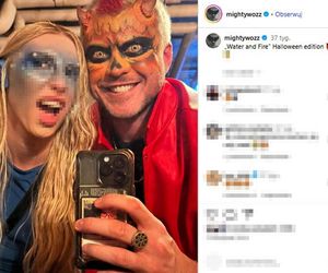 Wojciech Łozo Łozowski zabrał dziewczynę na premierę Vinci2