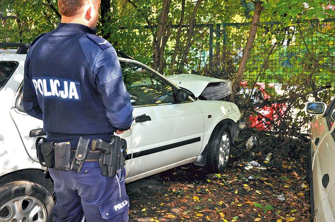 Demolka na parkingu