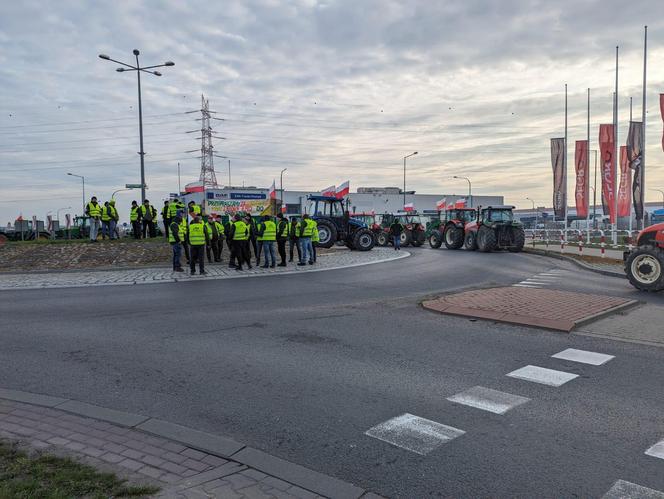 Protest rolników w Wielkopolsce 20.03.2024 