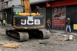 Remont ulicy Targowej w Sosnowcu zaskoczył właścicieli sklepów