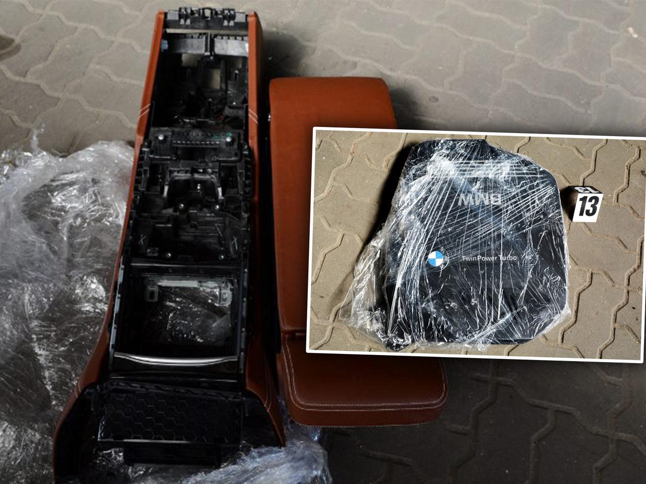 Kradzione części w kradzionej ciężarówce. Złodzieje wpadli na granicy