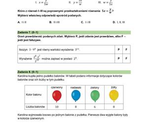 Egzamin ósmoklasisty matematyka 2024