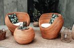 Taras w stylu boho. Meble, dodatki, oświetlenie