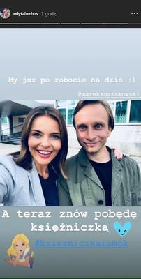 Edyta Herbuś i Marek Kossakowski