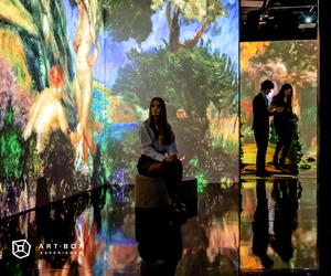 Wystawa Immersive Monet & The Impressionists w Fabryce Norblina