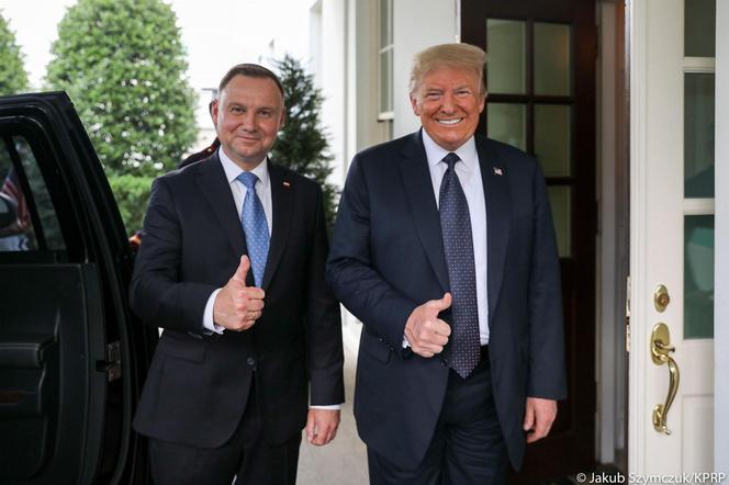 Andrzej Duda, Donald Trump