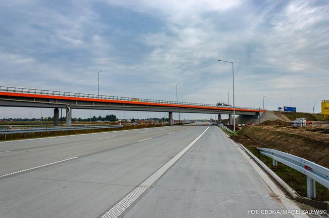 Duże zmiany na autostradzie A1. Na remontowanym odcinku są już dostępne dwa pasy ruchu w każdą stronę