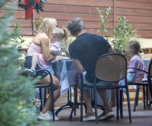 Agnieszka Kaczorowska i Marcin Rogacewicz wybrali się na rowery 