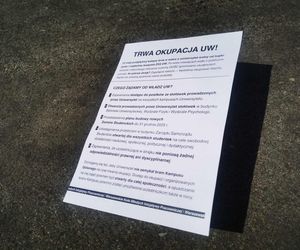 Bunt studentów na UW. Okupują siedzibę samorządu na Krakowskim Przedmieściu