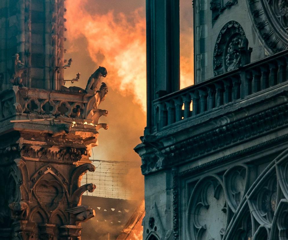 Pożar katedry Notre Dame odsłonił jej sekret. Tego o niej nie wiedzieliśmy