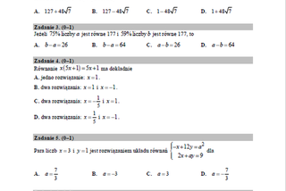 Matura poprawkowa 2019 - MATEMATYKA [ARKUSZE CKE, ZADANIA, ODPOWIEDZI]