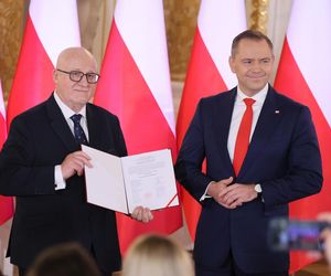 Karol Nawrocki na Zamku Królewskim 