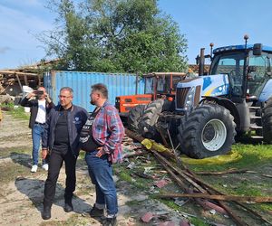 Trwa liczenie strat po nocnych nawałnicach w powiecie kraśnickim