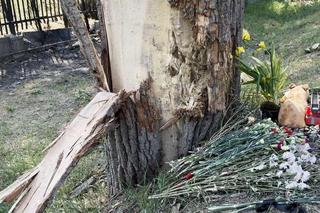 Trzech mężczyzn spłonęło żywcem. Tak wygląda miejsce tragedii. Poruszający gest dla zmarłych