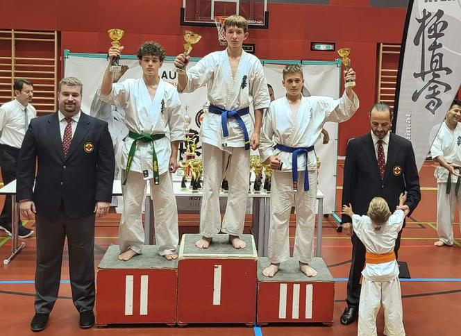 AUSTRIAN OPEN i 8 medali dla zawodników Kaliskiego Klubu Karate Kyokushinkai.