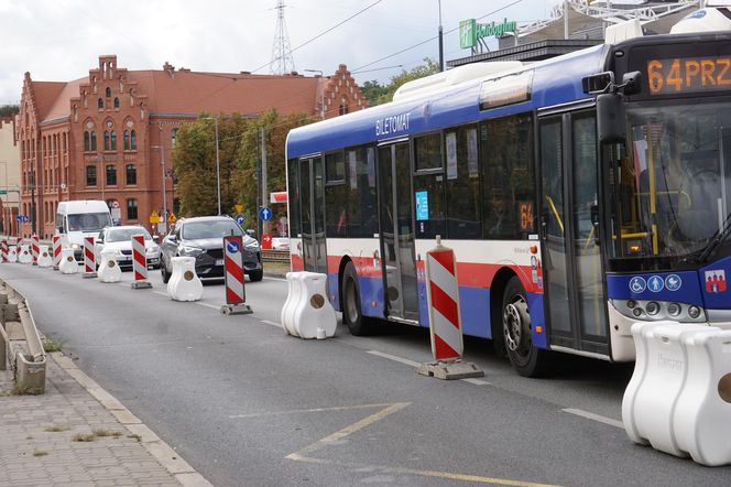 Awaria mostu Bernardyńskiego w Bydgoszczy