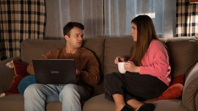 Barwy szczęścia odc. 3220. Agata (Natalia Zambrzycka), Ignacy (Olaf Staszkiewicz)