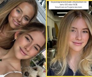 Agata Rubik dwie godziny wiozła córkę do fryzjera w USA. Tanio nie było… 