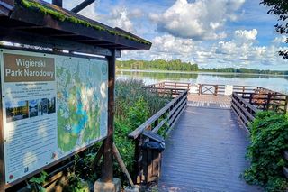 Wigry w województwie podlaskim