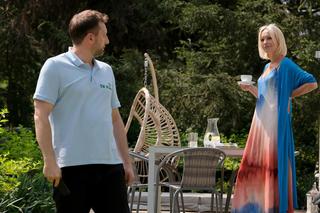 M jak miłość odc. 1762. Bartek (Arkadiusz Smoleński), Dorota Kawecka (Iwona Rejzner) 