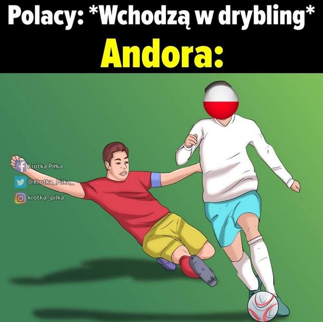 Memy po meczu Polska - Andora