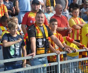 Korona Kielce - Cracovia. Zdjęcia kibiców podczas meczu. 10 sierpnia 2024