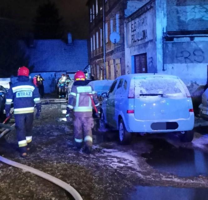 Nocny pożar w centrum Grudziądza. Jedna osoba nie żyje!