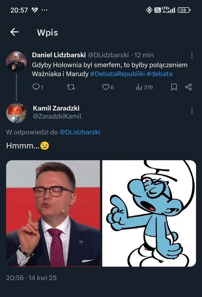 Najlepsze memy z debaty Republiki