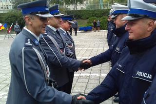 Ślubowanie nowych policjantów z Lubelszczyzny