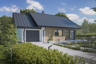 Domy parterowe do adaptacji poddasza