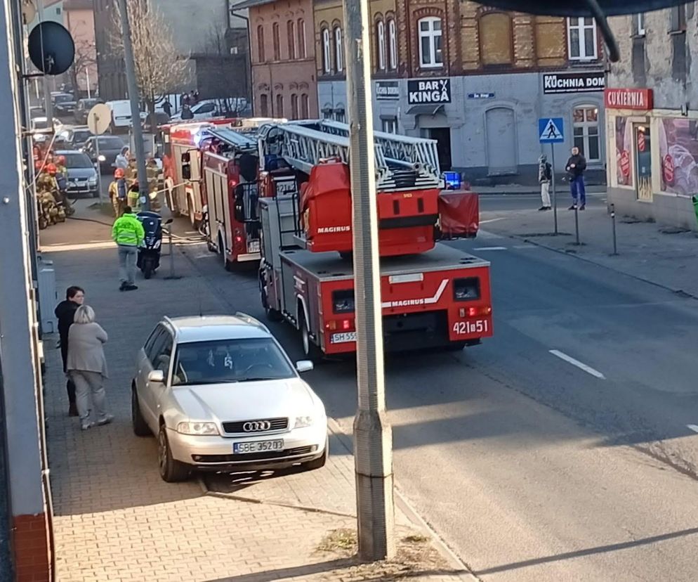 Pożar mieszkania budynku wielorodzinnego w Chorzowie