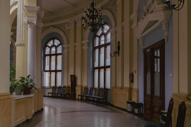 Wnętrze Zdroju Wojciech. Lądek-Zdrój na Dolnym Śląsku