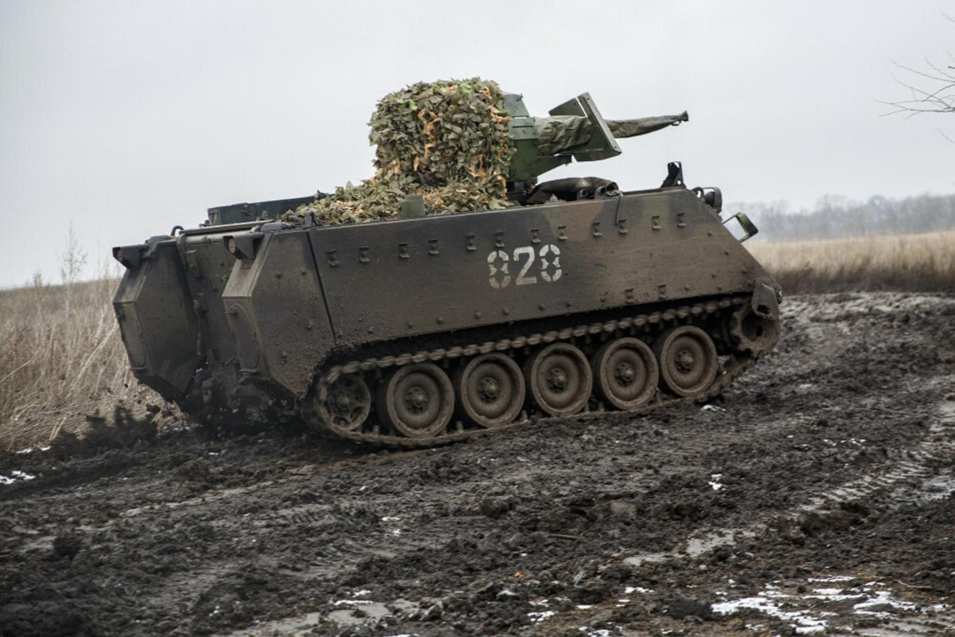 Zdobyte uzbrojenie przez Rosjan na Ukrainie 