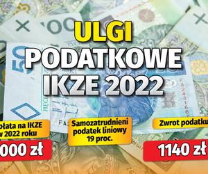 Ulgi podatkowe IKZE 2022