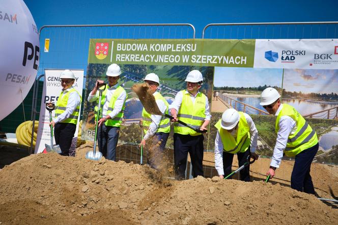 Rozpoczęcie budowy kompleksu rekreacyjnego w Szerzynach