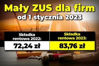 Mały ZUS dla firm od 1 stycznia 2023