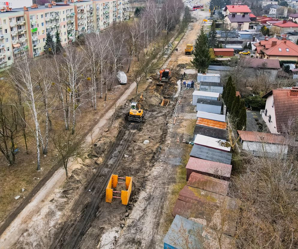 Częstochowa: koniec prac na ul. Jesiennej coraz bliżej