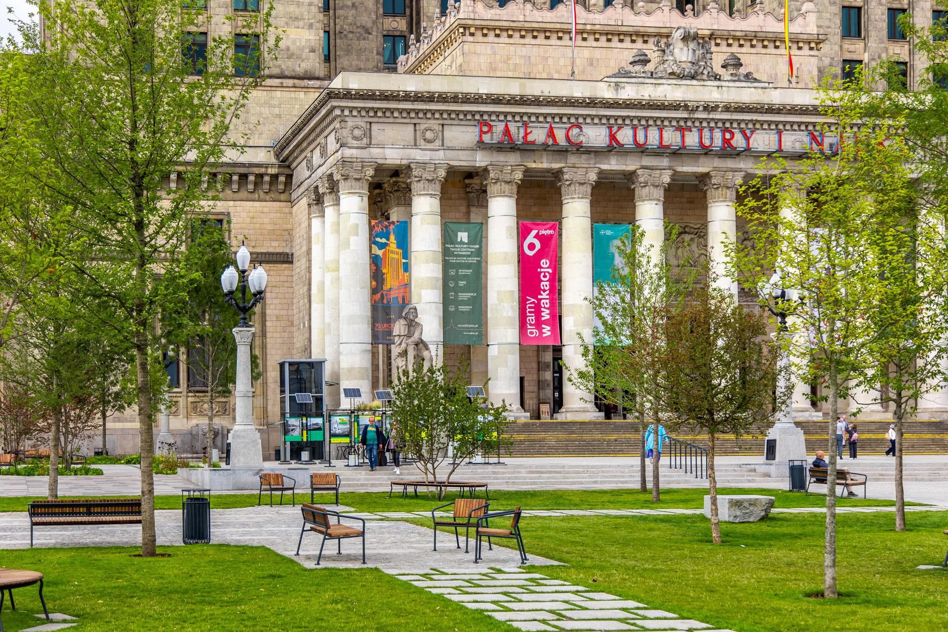 Plac Centralny Warszawa, sierpień 2025