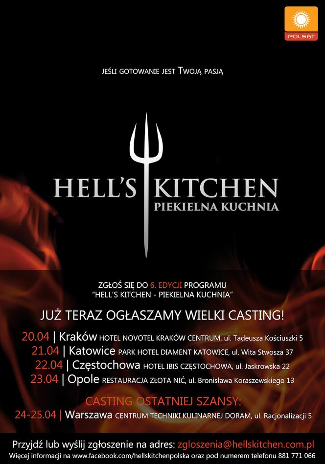 Castingi do Hell's kitchen 6 