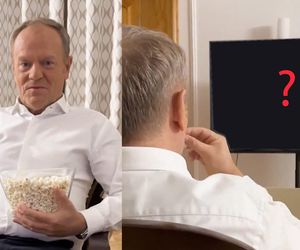Premier Tusk usiał z popcornem przed telewizorem, aby obejrzeć ulubiony film. To hit sprzed lat!