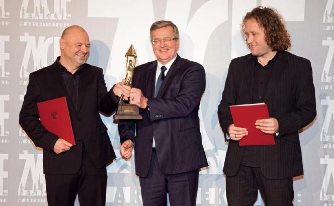 Prezydent RP Bronisław Komorowski z laureatami Grand Prix