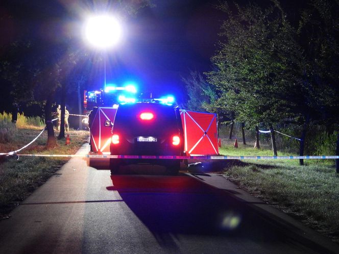  Brutalne zabójstwo na środku drogi pod Grójcem. Podpalili ciało i uciekli