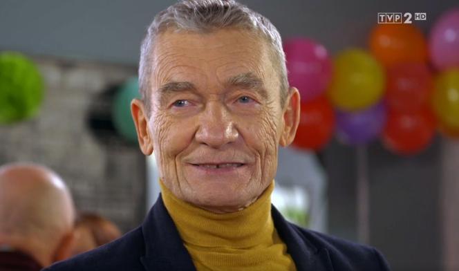 Barwy szczęścia odc. 2543.. Stefan Górka (śp. Krzysztof Kiersznowski) - retrospekcja