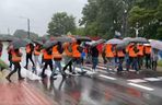 Protest maszynistów kolejowych w Śląskiem