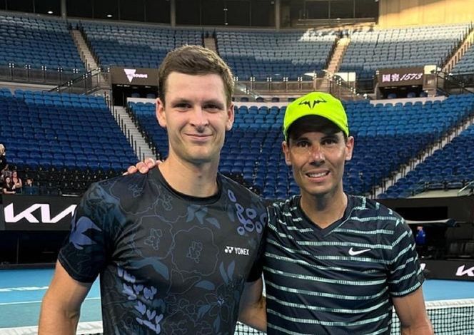 Hubert Hurkacz i Rafael Nadal