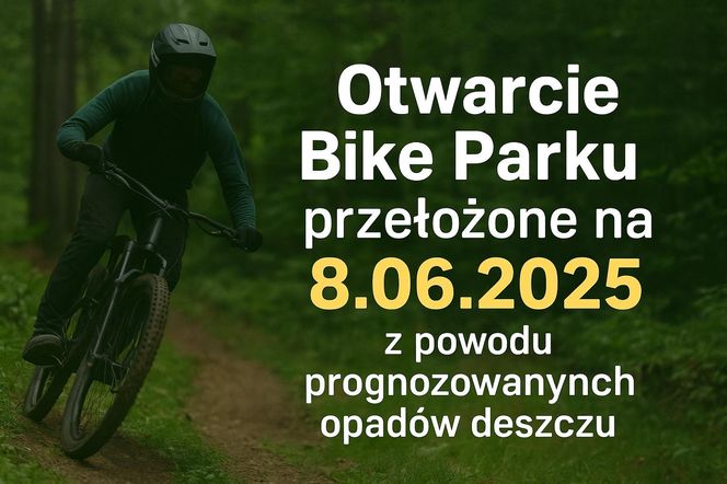 Otwarcie białogardzkiego Bike Parku przełożone 