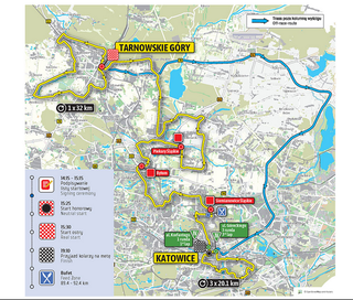 tour de pologne trasa katowice